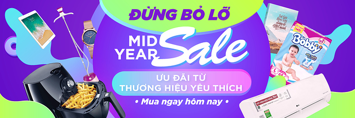 Mã giảm giá TIKI tháng 7/2019