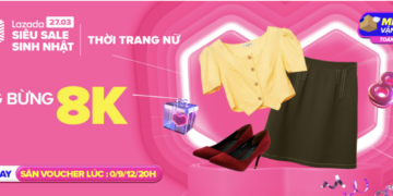 Sinh nhật Lazada đồng giá 8k thời trang nữ