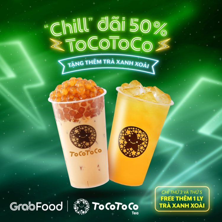 Khuyến mãi grabfood toco