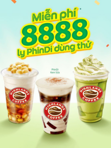 Khuyến mãi highlands grabfood