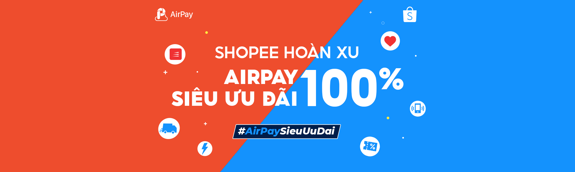 khuyến mãi airpay shopee